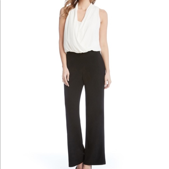 Karen Kane Pants - NWOT Karen Kane Two-Tone Jumpsuit